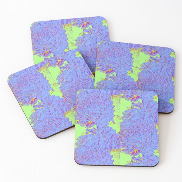 Item preview, LILAC  AND LIME GREEN VINTAGE FLORAL  designed and sold by Opalbluerose.