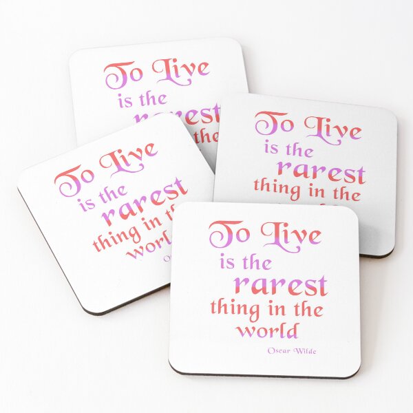 Item preview, To Live is the rarest thing in the world designed and sold by Brad Chambers.
