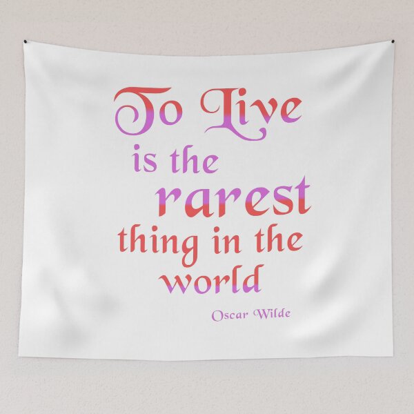 Item preview, To Live is the rarest thing in the world designed and sold by Brad Chambers.