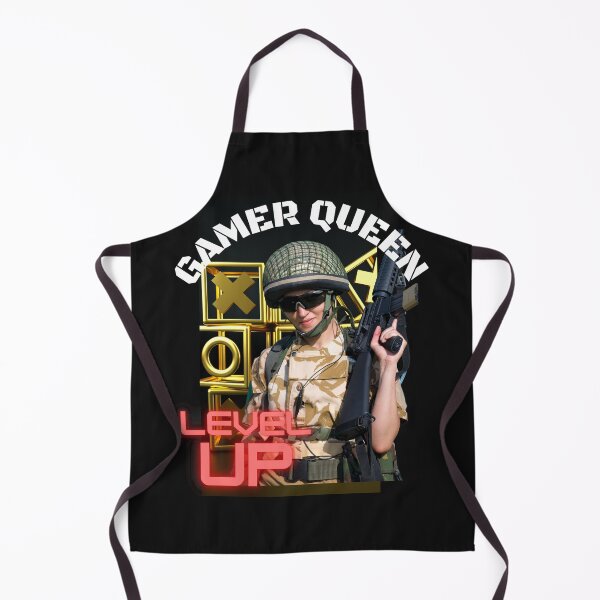 Item preview, GAMER QUEEN, COMBAT GIRL, VR GIRL, VR MEME, designed and sold by R B Chrystal.