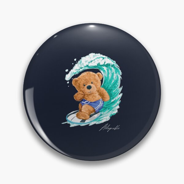 Item preview, Cute Surfing Bear - Adograble designed and sold by Adograble.