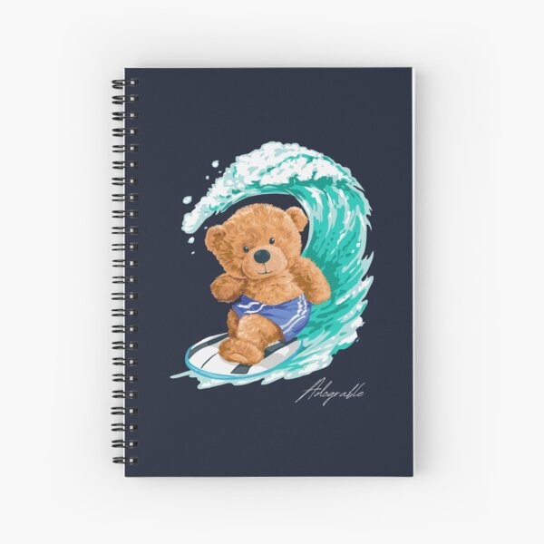 Item preview, Cute Surfing Bear - Adograble designed and sold by Adograble.