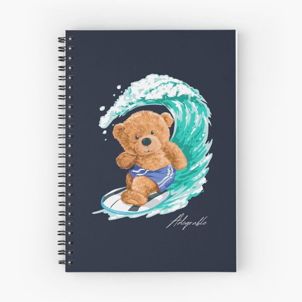 Item preview, Cute Surfing Bear - Adograble designed and sold by Adograble.