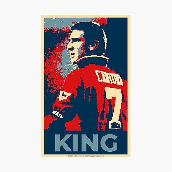 Artikelvorschau, King Cantona - Obama Hope entworfen und verkauft von Swallace14.
