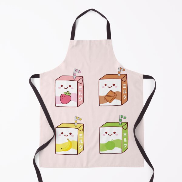 Item preview, Japanese Aesthetics Kawaii Fresh Milk Shake 4 Boxes (Kawaii Banana Milk-Kawaii Apple Milk-Kawaii Chocolate Milk-Kawaii Banana Milk) - Retro 90s Japanese Kawaii Milk - Japanese Kawaii Cute Smiley Face designed and sold by Freefay.