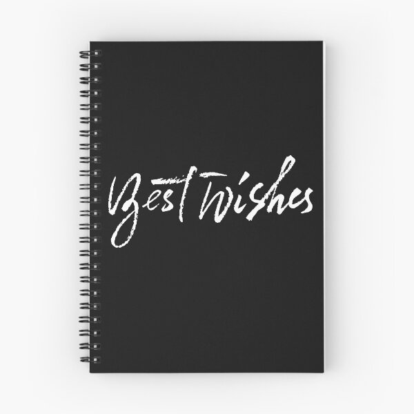 Item preview, Vintage Best Wishes Cursive Typography  designed and sold by garniturex.