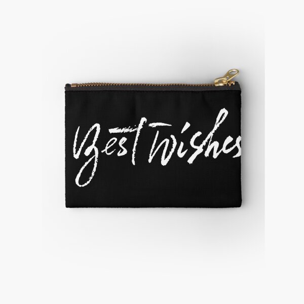 Item preview, Vintage Best Wishes Cursive Typography  designed and sold by garniturex.