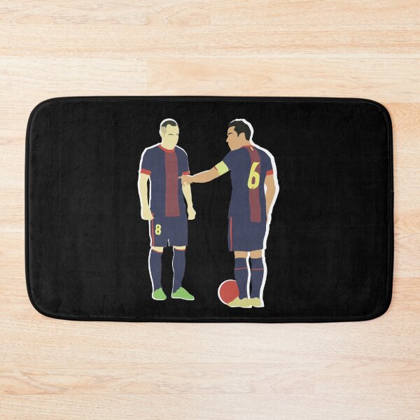Item preview, Xavi & Andres Iniesta Barcelona Midfield Duo Maestro (Black) designed and sold by Jackshun.