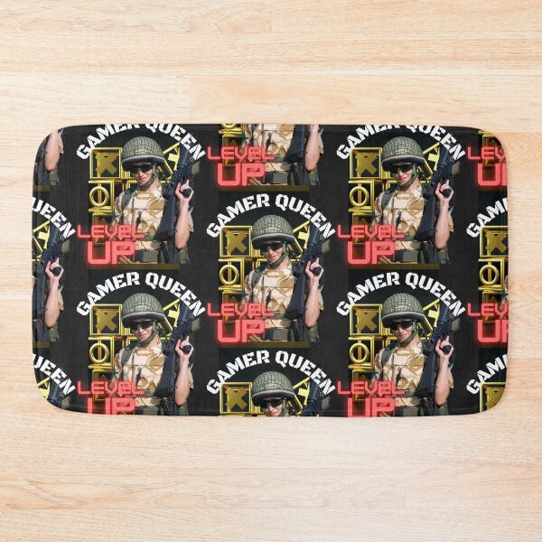 Item preview, GAMER QUEEN, COMBAT GIRL, VR GIRL, VR MEME, designed and sold by R B Chrystal.