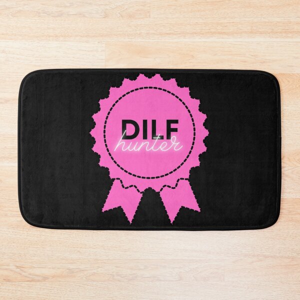 Item preview, DILF Hunter Pink-Black Ribbon designed and sold by CaitU.