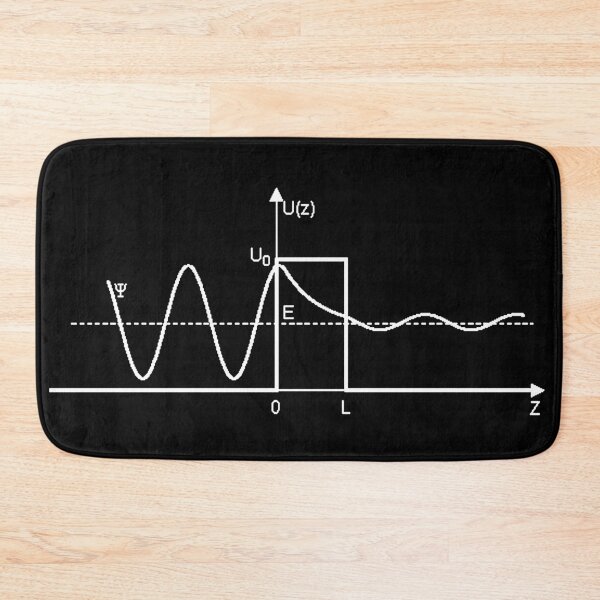 Item preview, quantum tunneling effect, quantum mechanics and science designed and sold by NoetherSym.