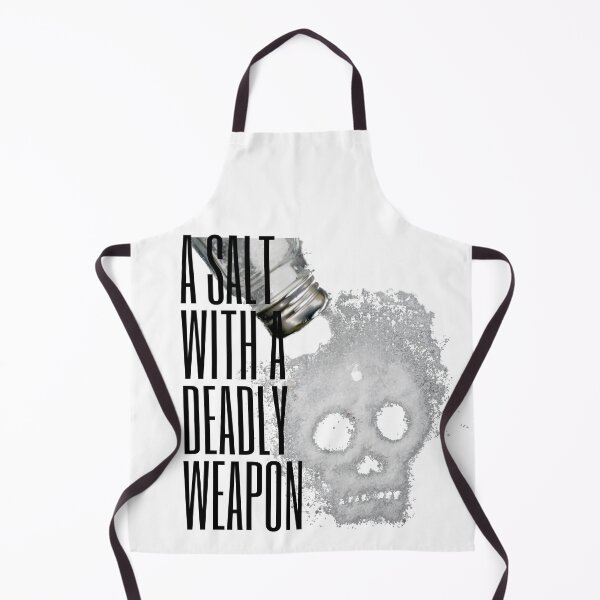 Item preview, Una sal con un arma mortal camiseta designed and sold by Martimad.