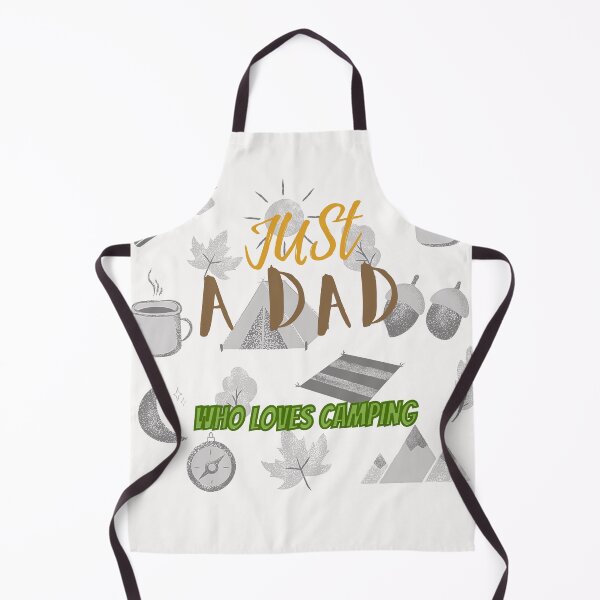 Item preview, just a dad who loves camping designed and sold by MANCREAT.