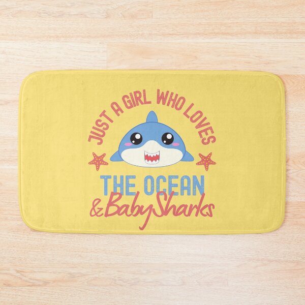 Item preview, Just A Girl Who Loves The Ocean And Sharks designed and sold by StudioAquaLumos.