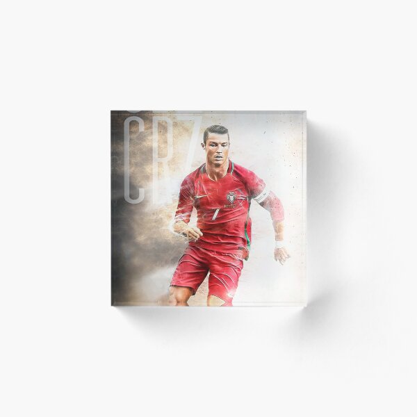 Cristiano Ronaldo Acrylic Block