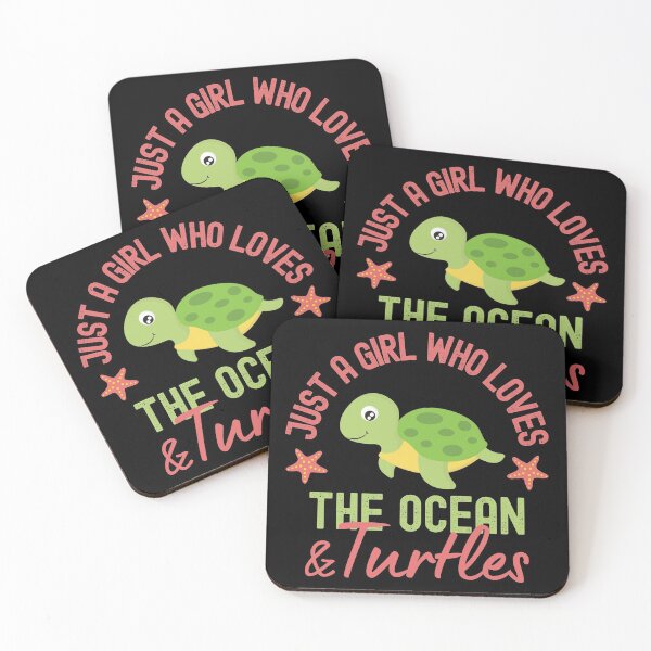 Item preview, Just A Girl Who Loves The Ocean And Turtles designed and sold by StudioAquaLumos.