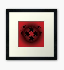 Joining Hearts Framed Print