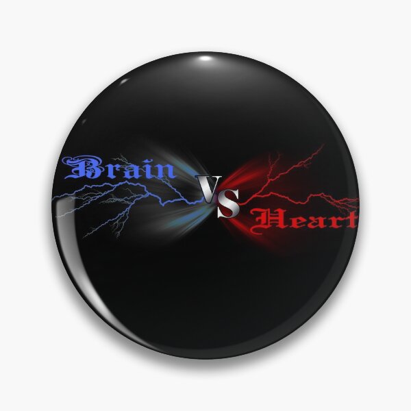 Item preview, brain vs heart designed and sold by dhmnee.