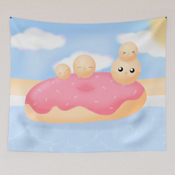 Item preview, Donut pool party designed and sold by ArtsyDonut.