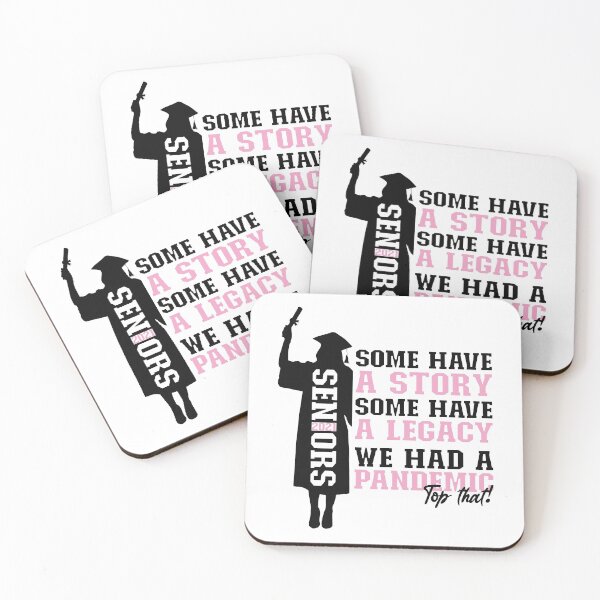 Item preview, Pandemic Graduation | Black And Pink Text Funny Graduation designed and sold by Estrytee.