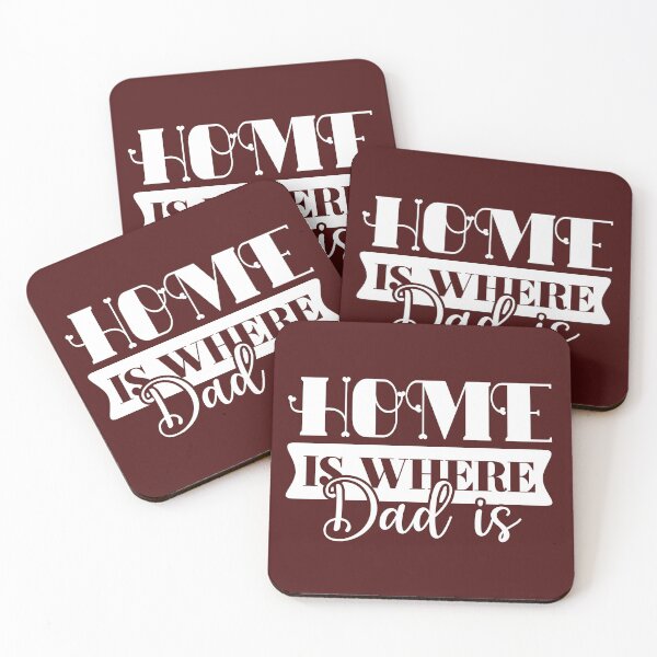 Item preview, Home is where Dad is designed and sold by AnveeBubbles.