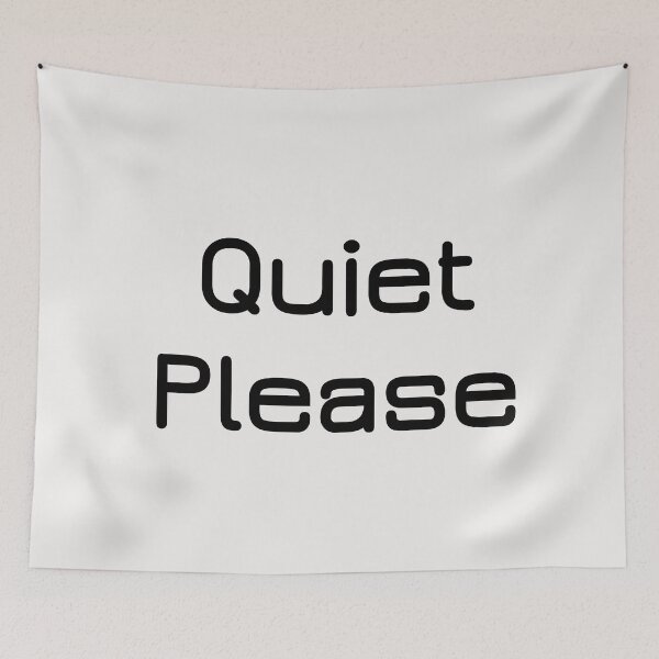 Item preview, Quiet please designed and sold by Lakki-s.