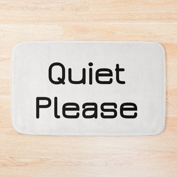 Item preview, Quiet please designed and sold by Lakki-s.