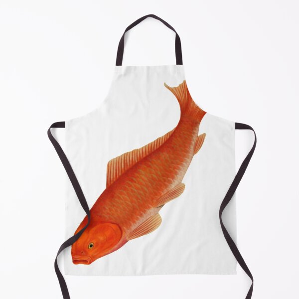 Item preview, Vintage illustrated carp design designed and sold by TrippyEarth.