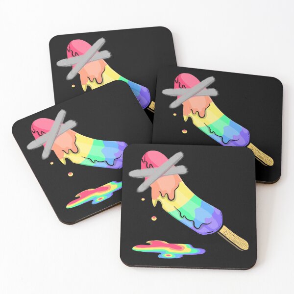 Item preview, Gay Pride Banana Ice Cream designed and sold by Mixture-DESIGN.