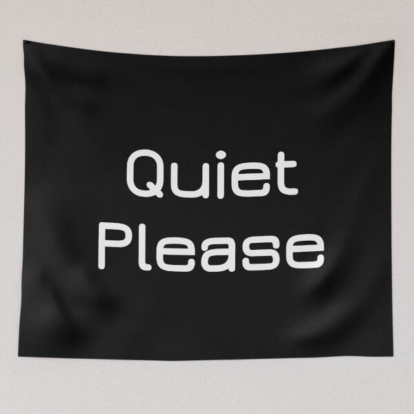 Item preview, Quiet please designed and sold by Lakki-s.
