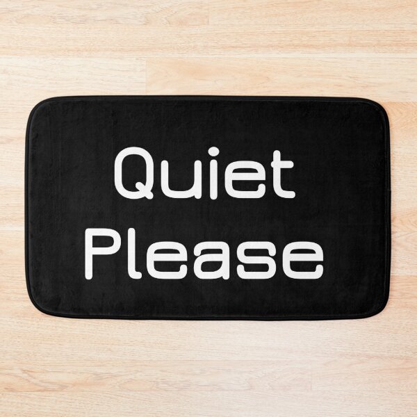 Item preview, Quiet please designed and sold by Lakki-s.