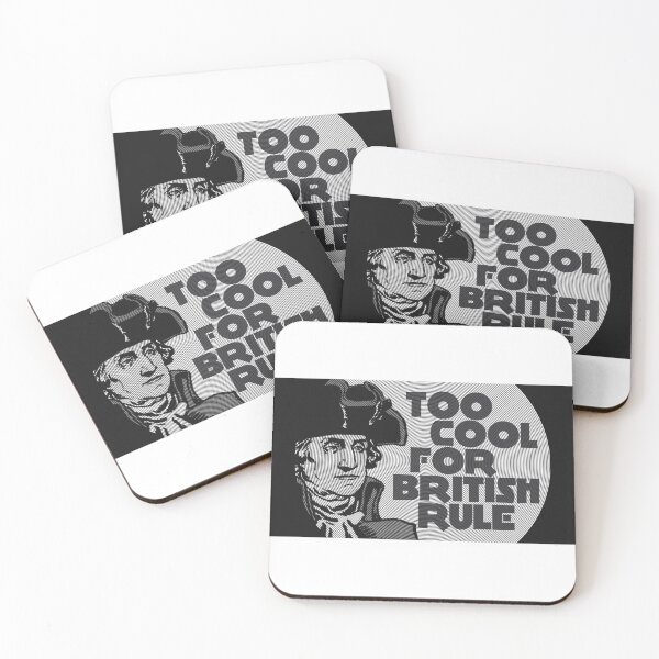 Item preview, Too Cool For British Rule - Vintage Style 4th Of July Design designed and sold by Zooone.