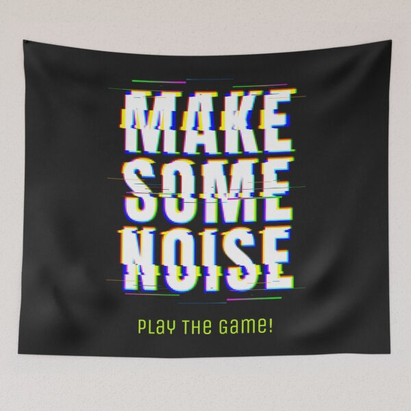 Item preview, Gamer T-ShirtMake Some Noise Play The Game designed and sold by BeacoMars.