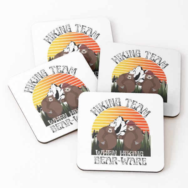 Item preview, HIKING TEAM, BEAR HIKING TEAM, BEAR-WARE, HIKING BEAR MEME,  designed and sold by R B Chrystal.