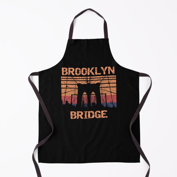 Item preview, Brooklyn Bridge New York City - Retro Sunset Effect designed and sold by Rhu Creations.