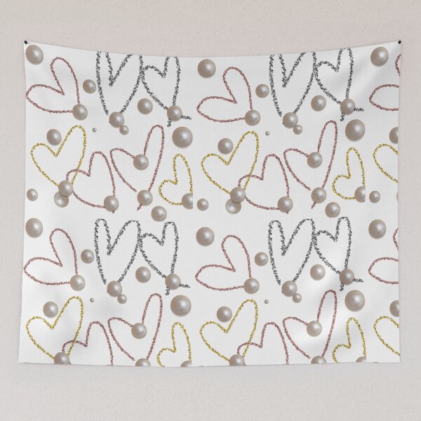 Item preview, Pearl heart designed and sold by Ameena  Rija.