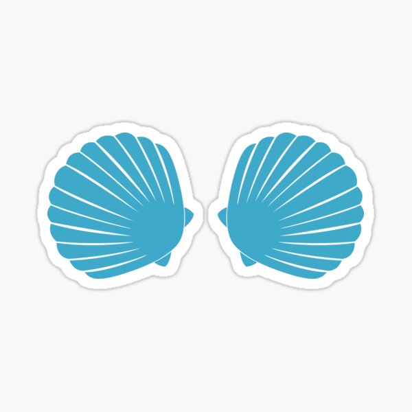 Mermaid Shells Sticker