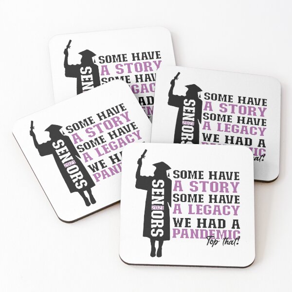 Item preview, Pandemic Graduation | White And Pearly Purple Text Funny Graduation designed and sold by Estrytee.