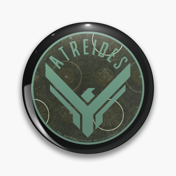 Item preview, Dune - House Atreides Round (Light Pattern) - designed and sold by Printerially.