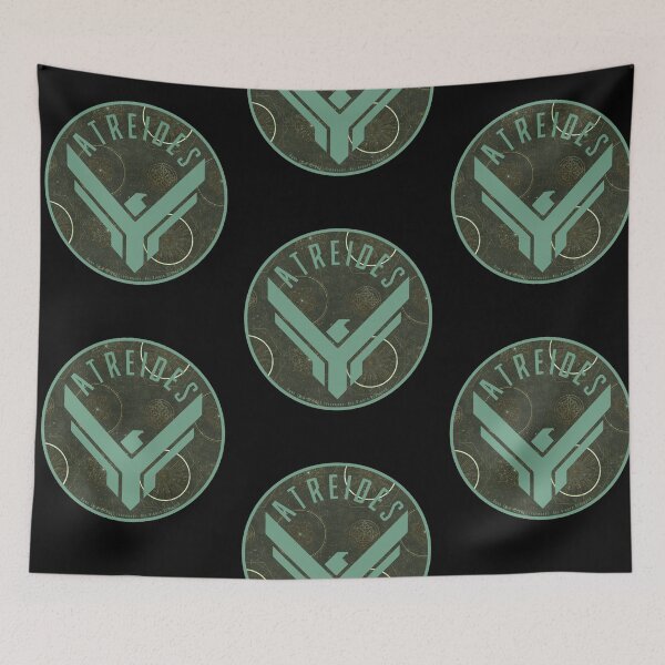 Item preview, Dune - House Atreides Round (Light Pattern) - designed and sold by Printerially.