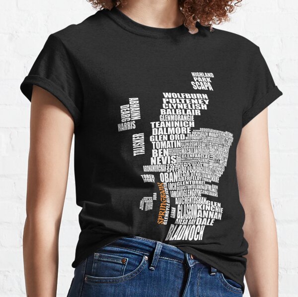 Springbank Karte Classic T-Shirt