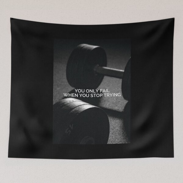 Item preview, Inspiring Workout and Success Quote - Gym Motivational designed and sold by superfitstuff.