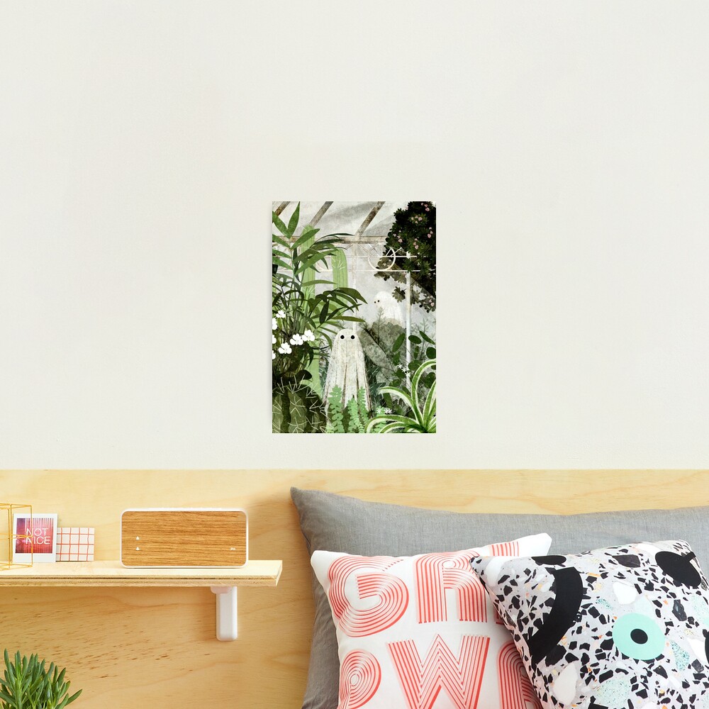 There's A Ghost in the Greenhouse Again Photographic Print