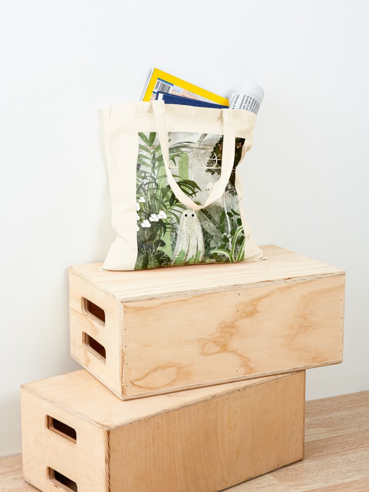 Alternate view of There's A Ghost in the Greenhouse Again Tote Bag