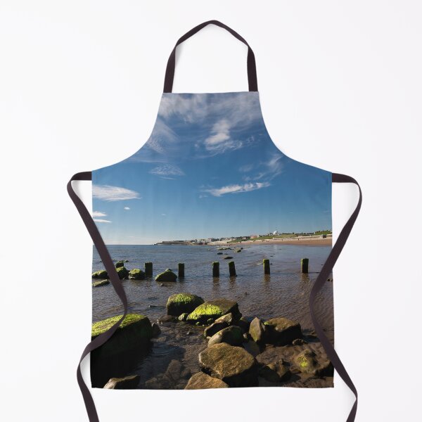 Item preview, The beach at Whitley Bay in June designed and sold by Violaman.