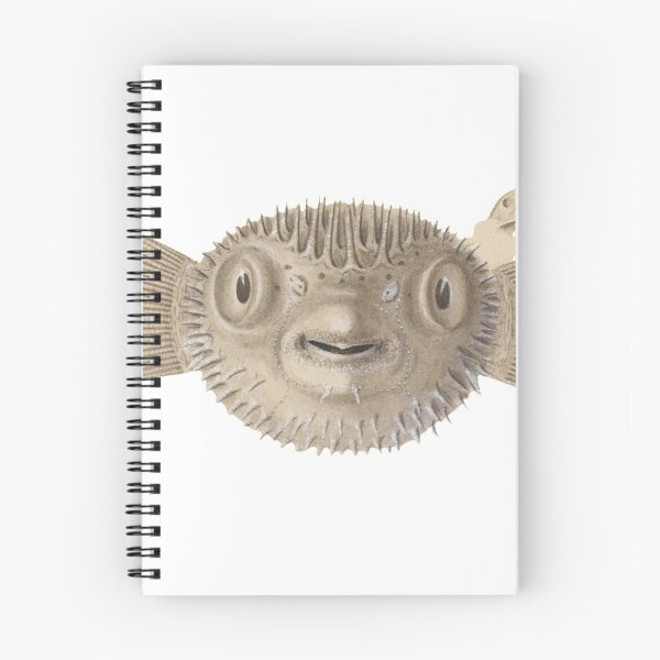 Item preview, Puffer fish illustration design  designed and sold by TrippyEarth.
