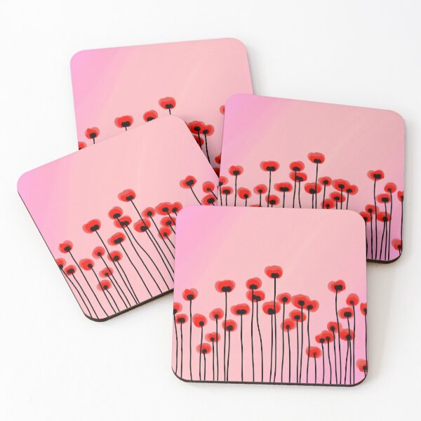 Item preview, flowers poppy designed and sold by kattealights.