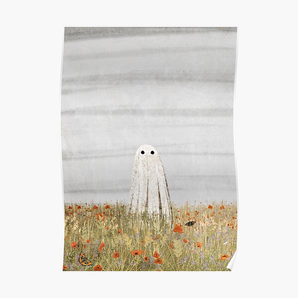 Walter in the Poppyfield Poster