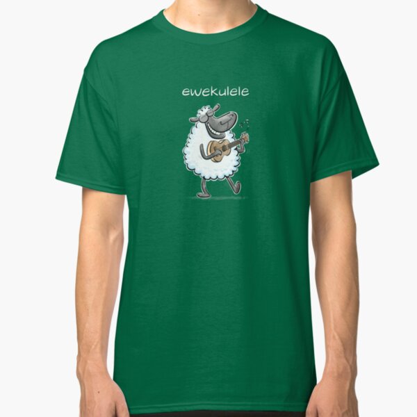 Ewekulele - a sheep and a ukulele Classic T-Shirt