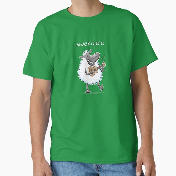 Ewekulele - a sheep and a ukulele Classic T-Shirt
